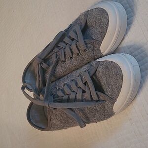 Rag & Bone Gray High-Top Sneakers